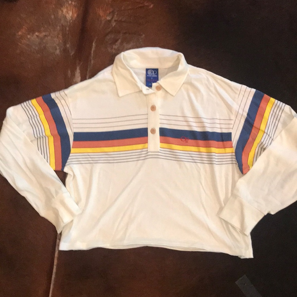 Gently Worn Op Long Sleeve Crop Top size M